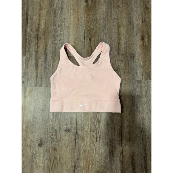 Nike Women’s Pink Sports Bra Size Large - Picture 1 of 7